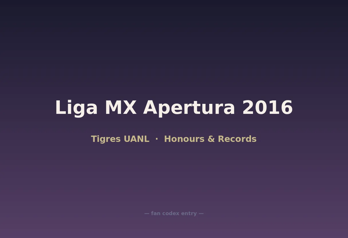 Liga MX Apertura 2016