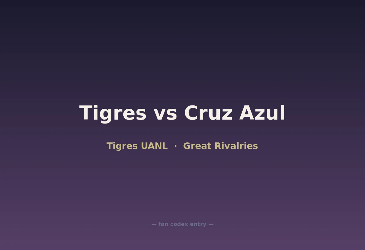 Tigres vs Cruz Azul