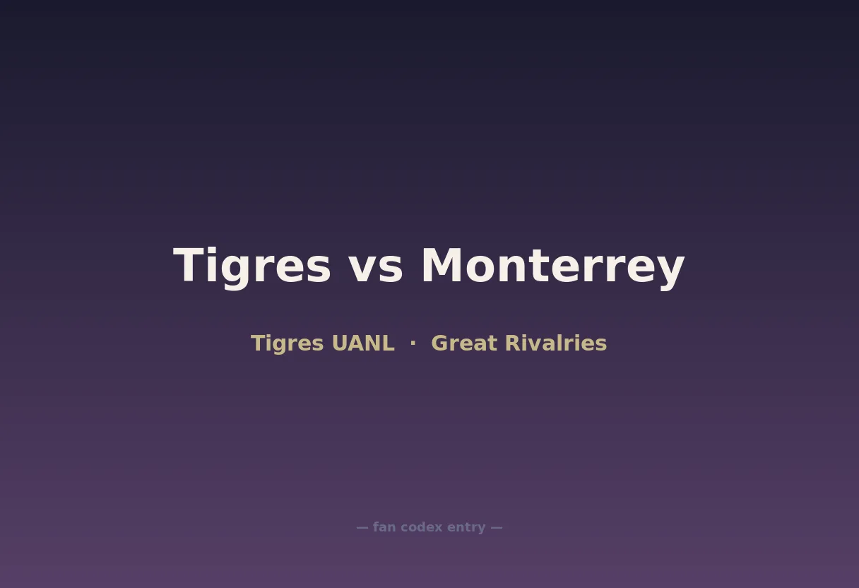 Tigres vs Monterrey