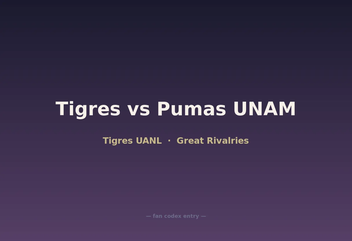 Tigres vs Pumas UNAM